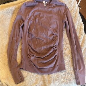Athleta Lavender Long Sleeve Top